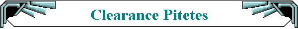 Clearance Pitetes